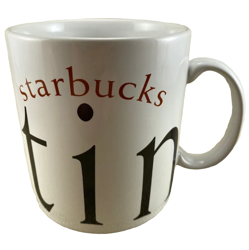 quirky coffee cups for gifts-City Mug Collector Series Austin Mug Starbucks