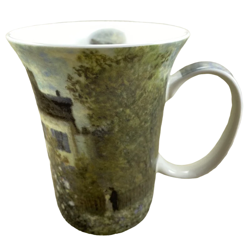 personalized mugs with fun designs-Claude Monet The Artist's Garden In Argenteuil Mug Mcintosh