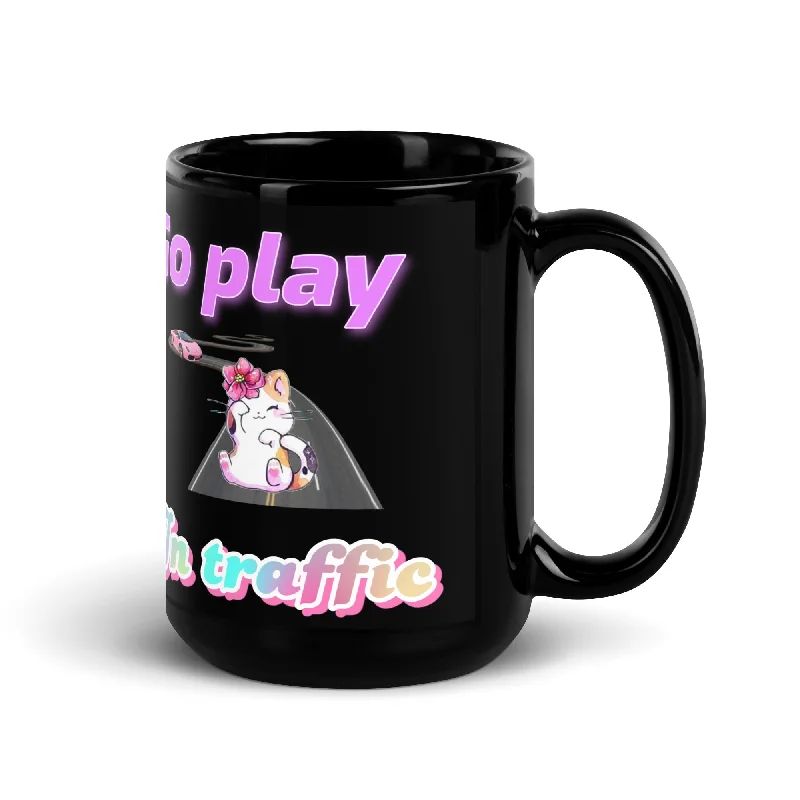 trendy mugs for tea lovers-Coffee Mug: Lunatiks - Go Play