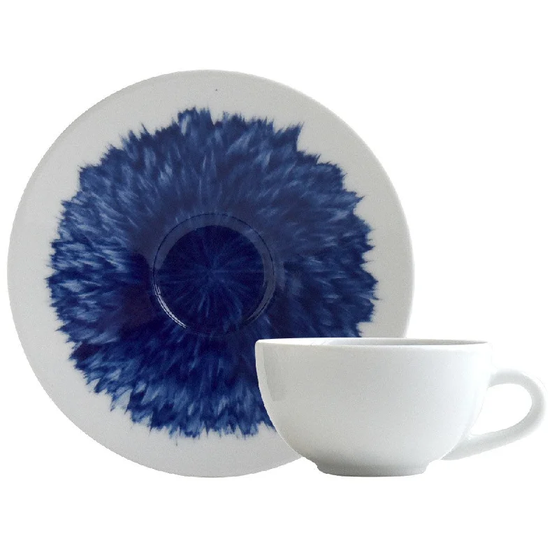 fun mugs for birthday parties-In Bloom Espresso Cup & Saucer