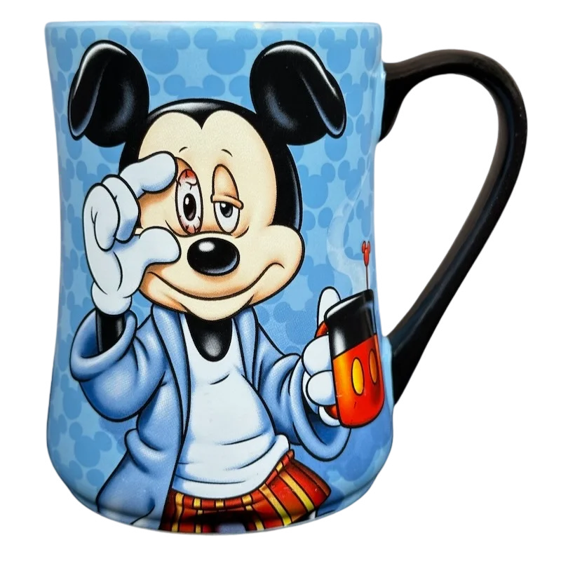 personalized mugs for family reunions-Mickey Mouse Some Mornings Are ROUGH Mug Disney Parks