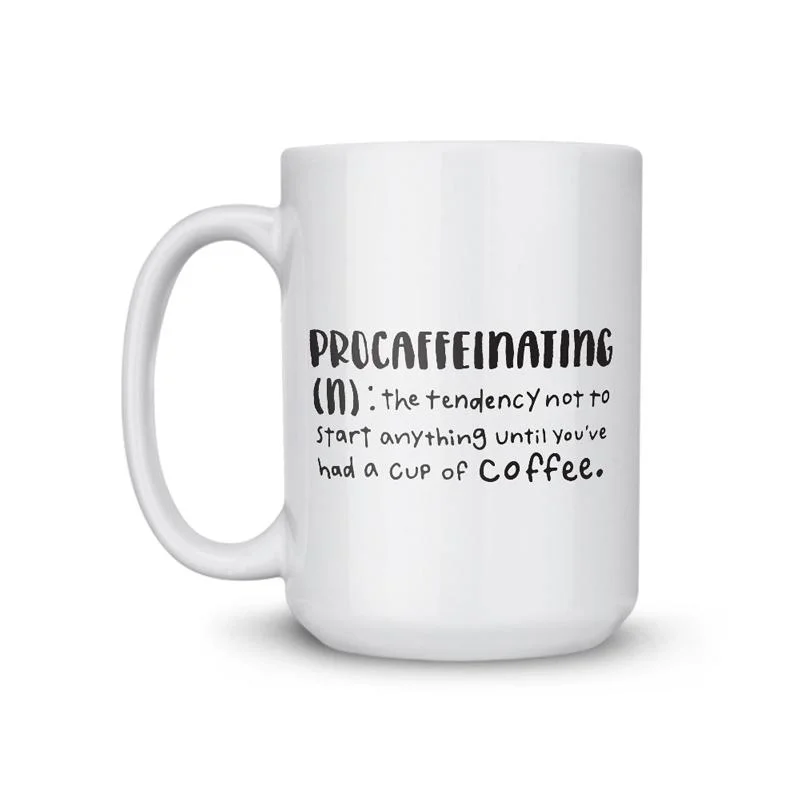 luxury coffee cups for elegant gatherings-Procaffeinating Coffee Mug