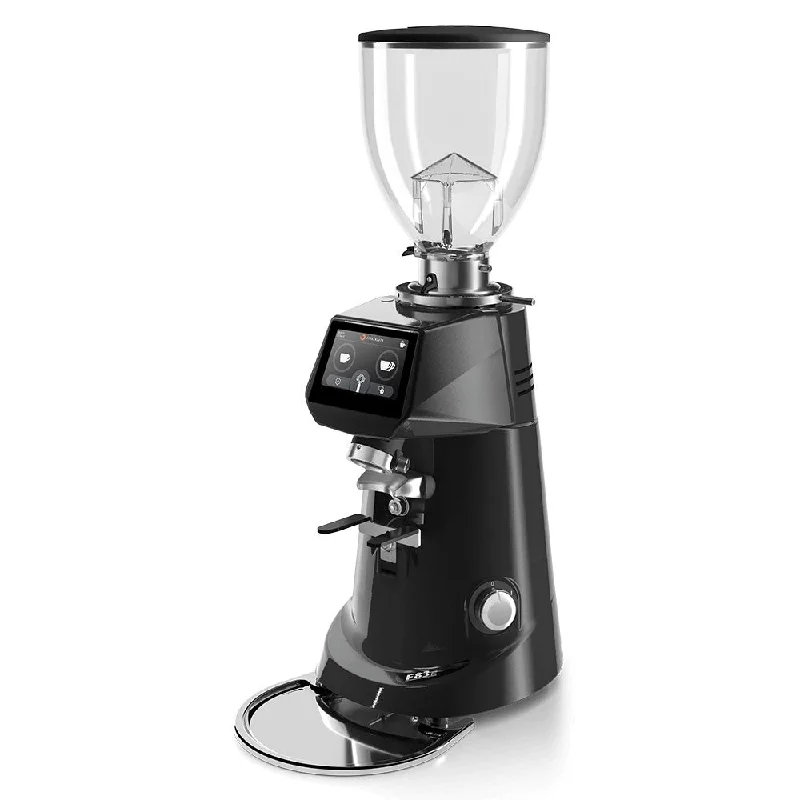 unique coffee mugs for home decor-REFURBISHED Fiorenzato F83 E PRO On Demand Espresso Grinder - Glossy Black