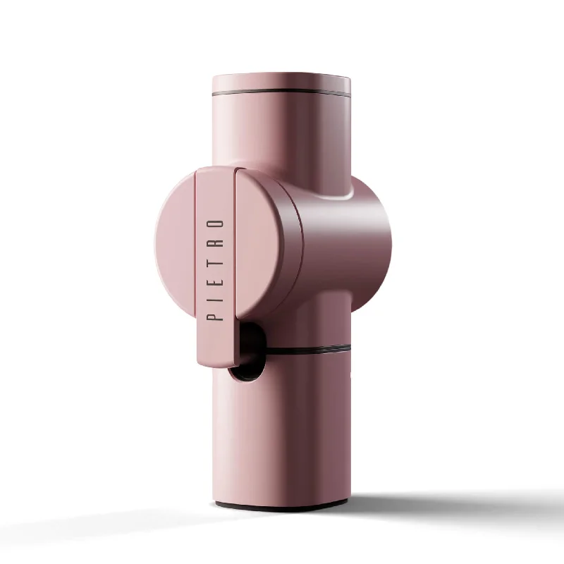 durable coffee mugs for workstations-REFURBISHED Pietro Manual Coffee Grinder - Pink