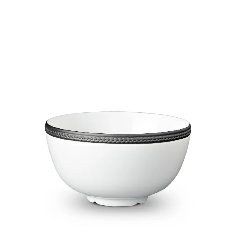 stylish travel mugs for coffee enthusiasts-Soie Tressée Cereal Bowl