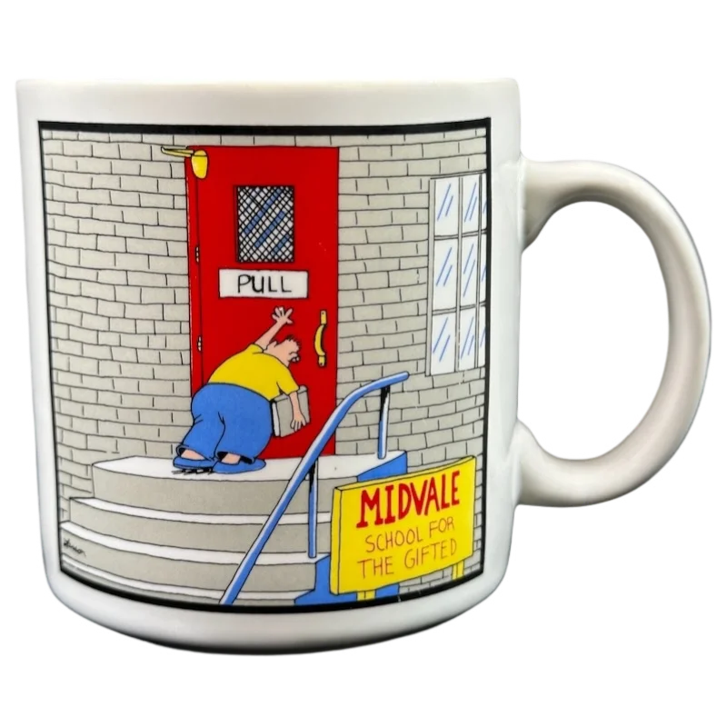 elegant mugs for tea drinkers-The Far Side Midvale School For The Gifted Mug OZ