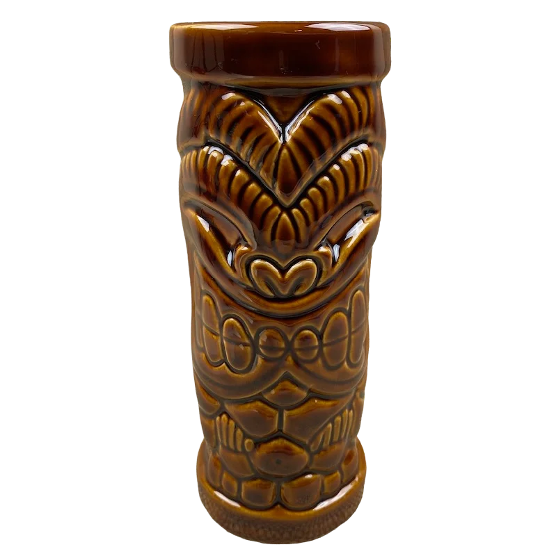 stylish travel mugs for tea lovers-Krakatoa Kalifornia Ku Drew Tiki Mug Tiki Farm