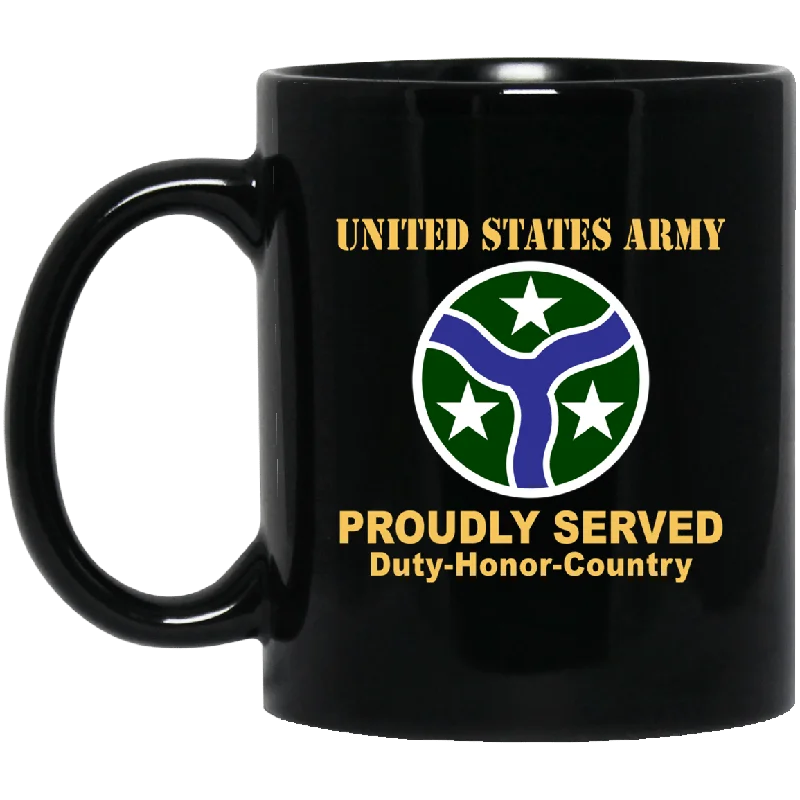 personalized mugs for birthdays-US ARMY 278TH ARMORED CAVALRY REGIMENT- 11 oz - 15 oz Black Mug