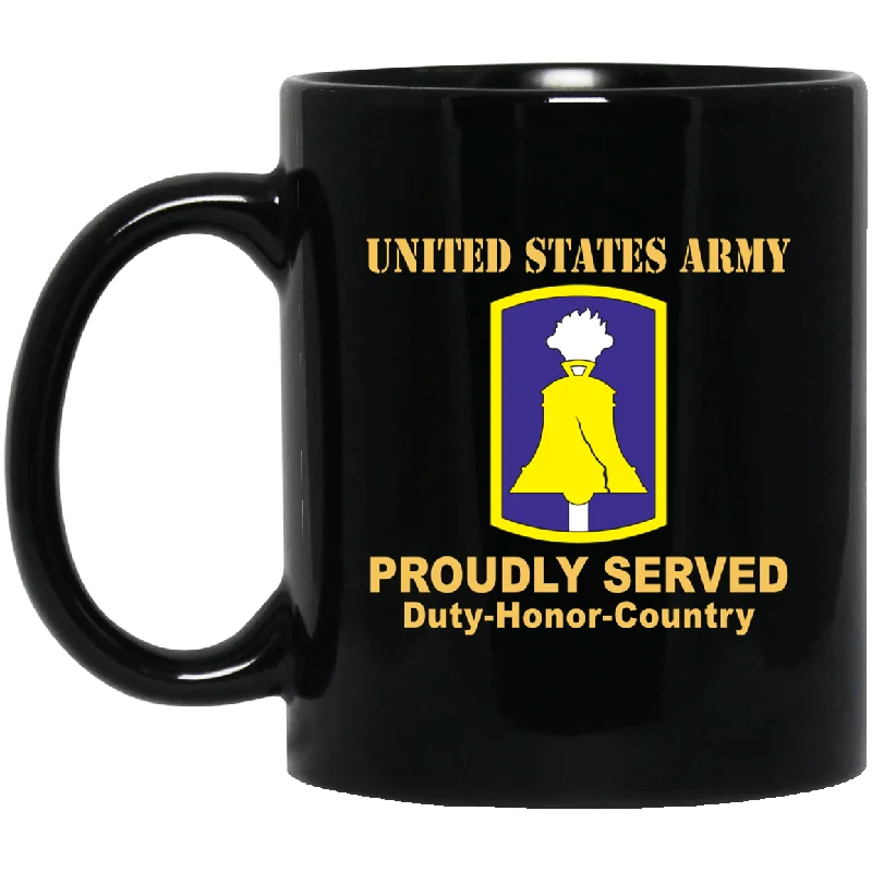 best thermal mugs for coffee-US ARMY 304TH CIVIL AFFAIRS BRIGADE- 11 oz - 15 oz Black Mug