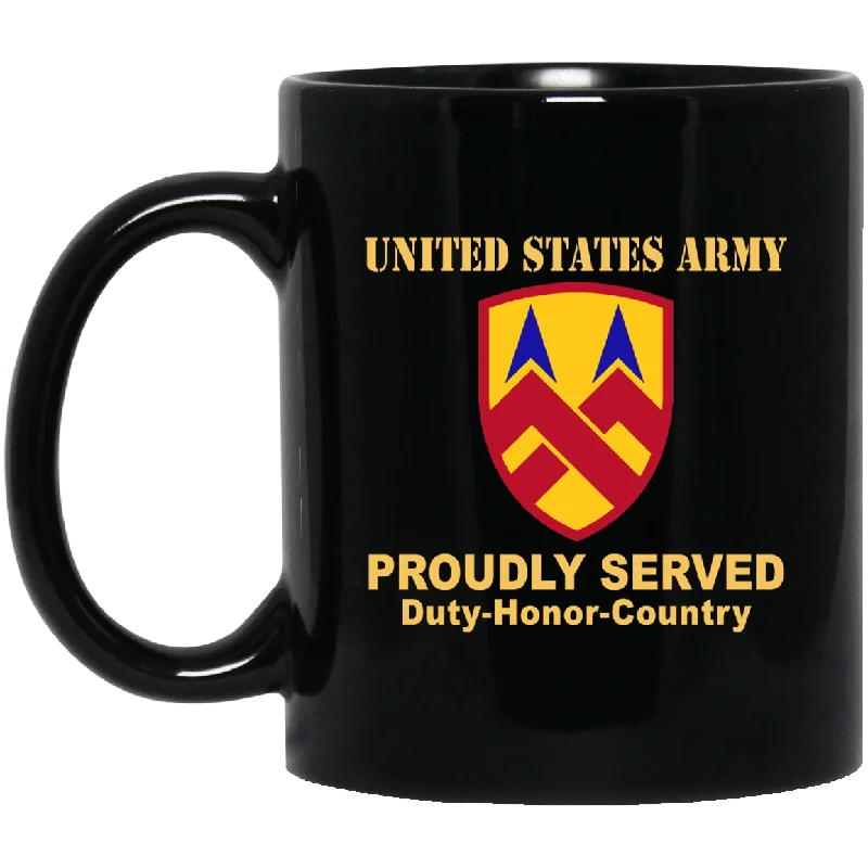 oversized ceramic mugs-US ARMY 377TH THEATER SUSTAINMENT COMMAND- 11 oz - 15 oz Black Mug