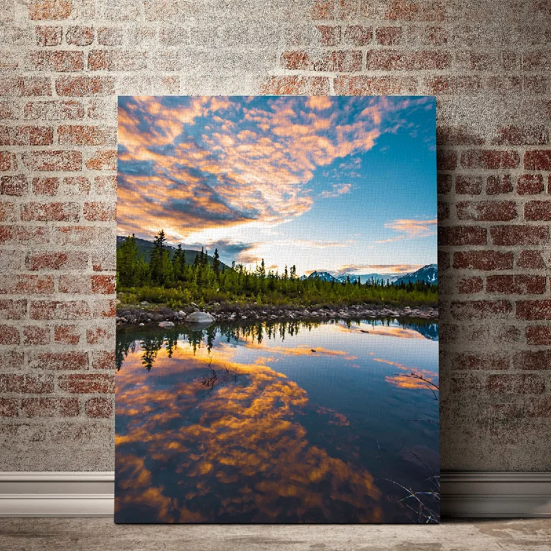 wall art for hallway decor-Alaskan Evening