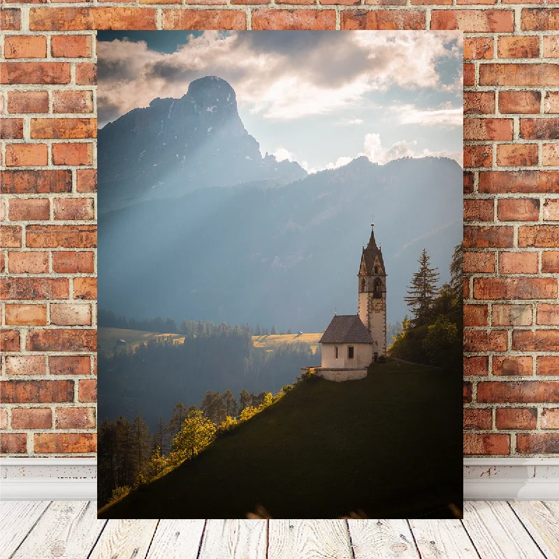 large art prints for office decor-Alta Badia