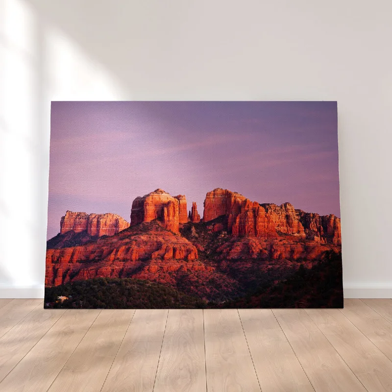 geometric framed art for home-Cathedral Rock