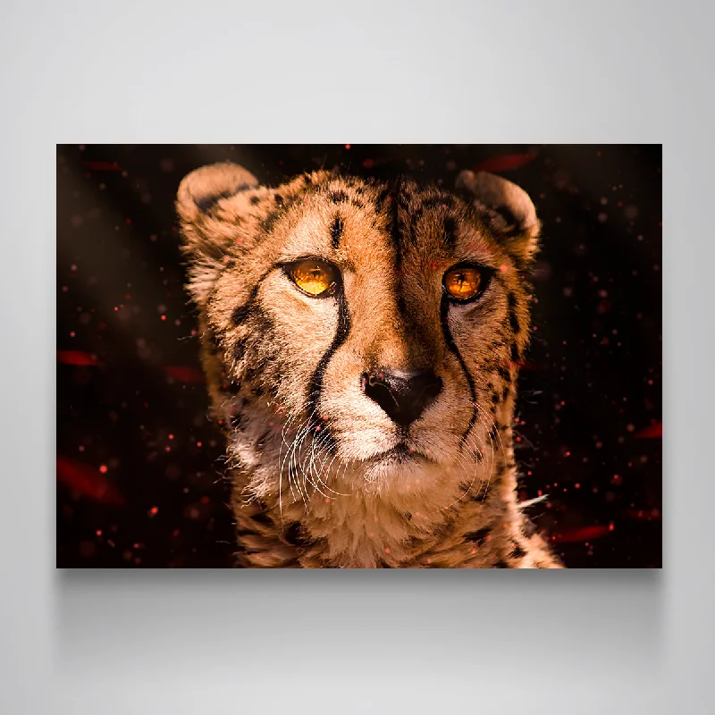 playful art prints for kids room-Cheetah