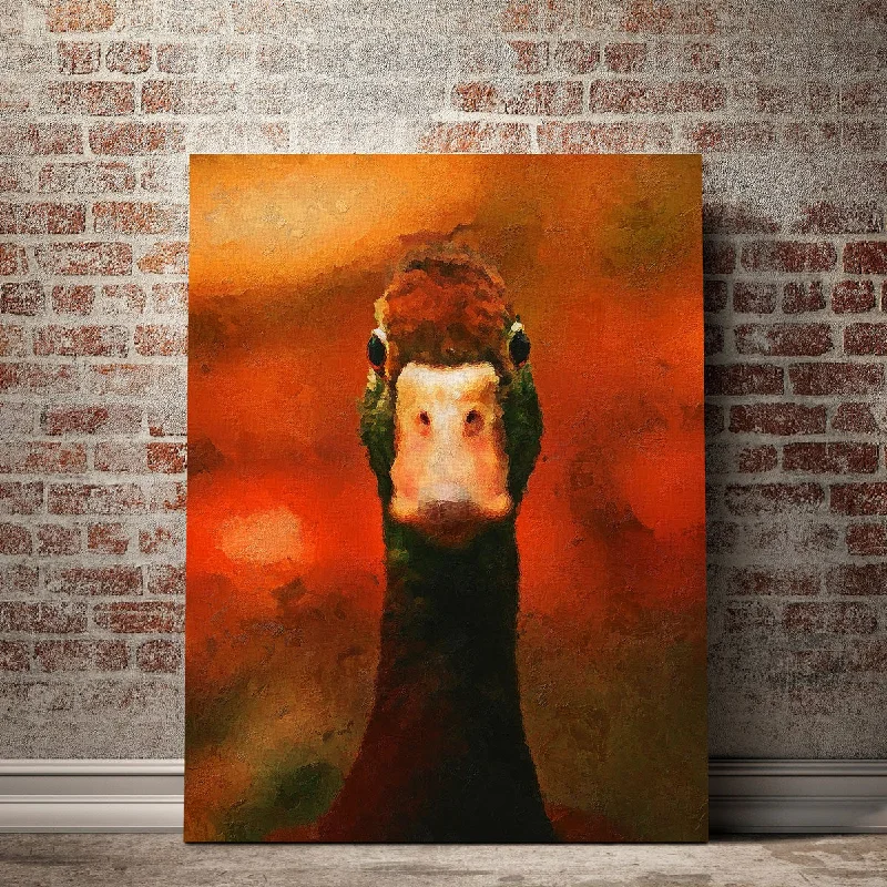 large contemporary wall prints-Duck Painting