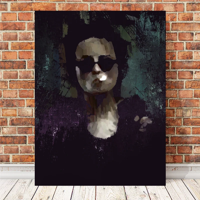 geometric wall canvas art-Marla