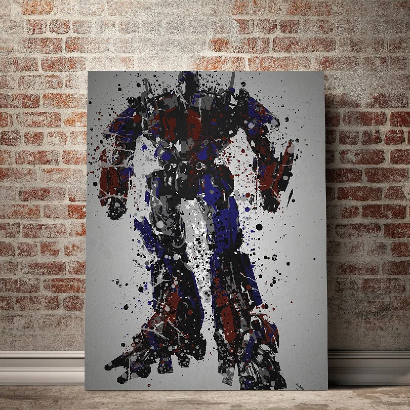 tropical cityscape canvas prints-Optimus Prime