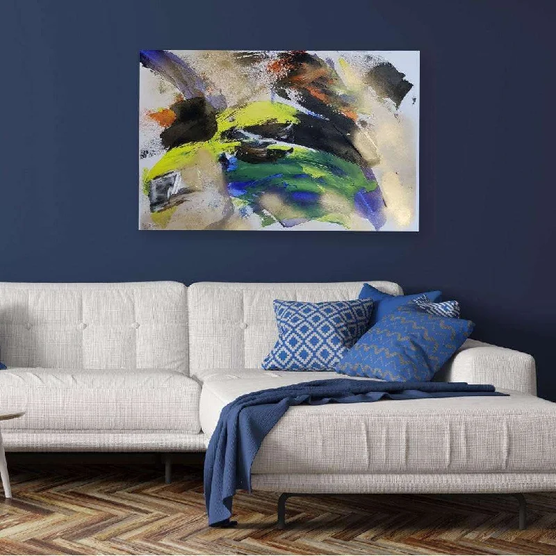 nature photography canvas prints-The Strokes - Acrylic on hand made sheet painting