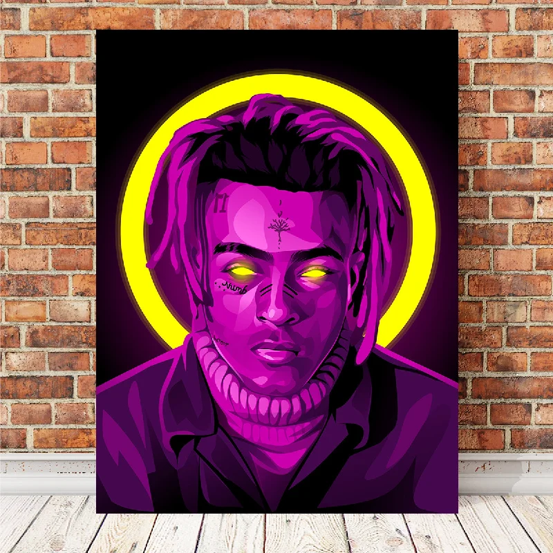 luxury large wall prints-Xxxtentacion